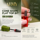 Army Broca Cônica Topo Reto Tungstênio