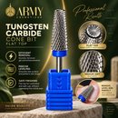 Army Broca Cônica Topo Reto Tungstênio