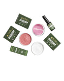 Kit 3 Géis + 1 Top Coat - Nude Pink + White + PINK