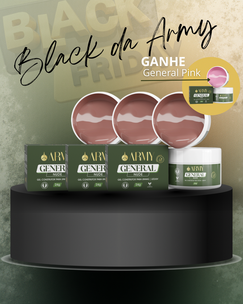 Kit 3 General Nude e ganha General Pink