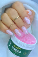 Kit 3 Géis + 1 Top Coat - Nude Pink + White + PINK