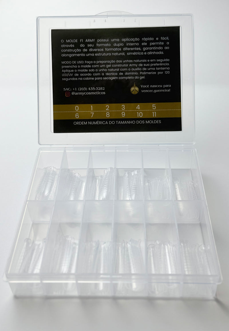 Molde F1 Army Cosméticos