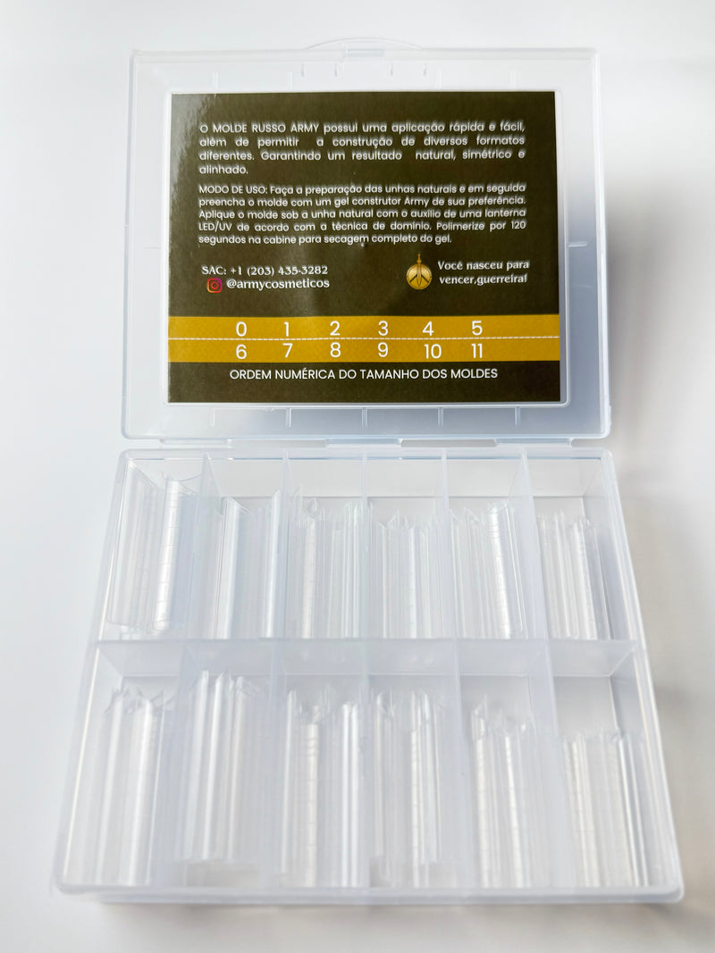 Molde Russo Army Cosméticos